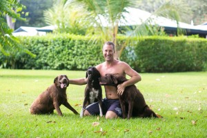 Yogi Aaron With Dogs