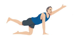 Quadruped AYAMA Yoga Pose