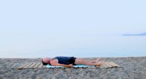 yoga for energy with yogi aaron greece beach 14 savsana