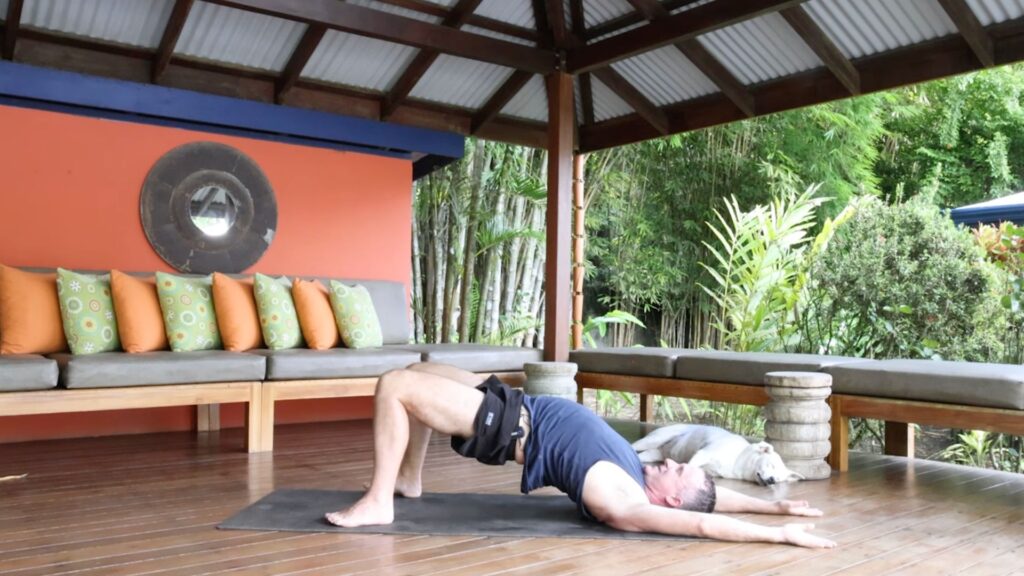 Bridge Pose with Yogi Aaron