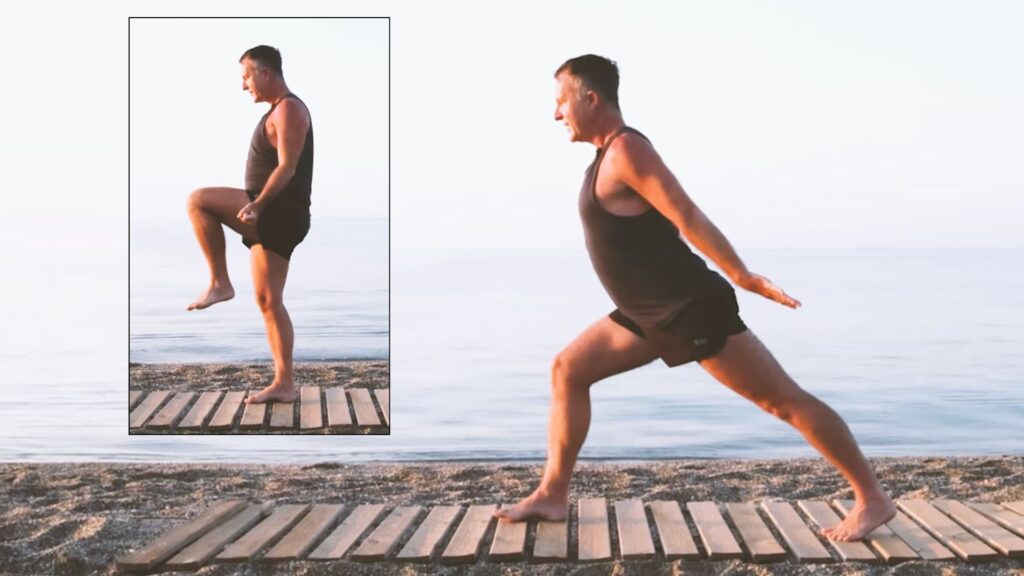 Dynamic Lunge Sequence by Yogi Aaron