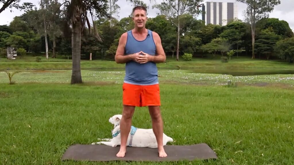 Tadasana with Yogi Aaron using the AYAMA Method