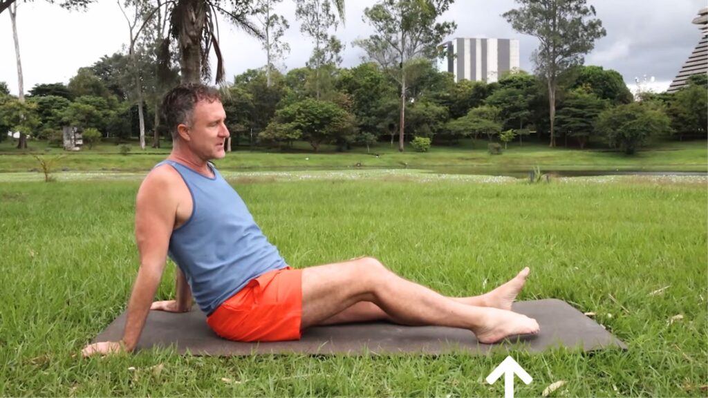 Foot Point Activation (Instead of Stretching) demonstrated by Yogi Aaron, founder of AYAMA.