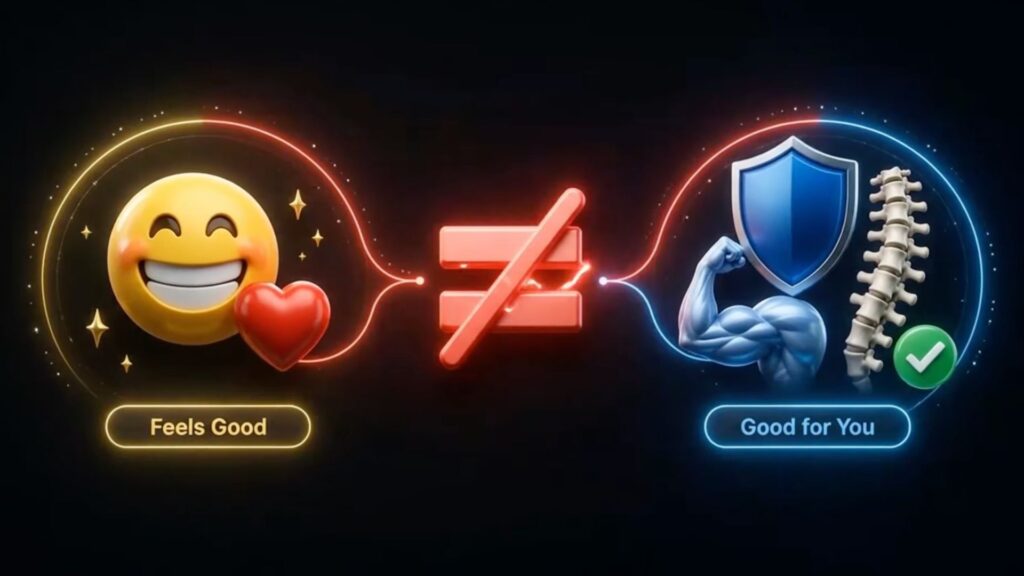Feeling Good Doesn't Mean it's Good for You