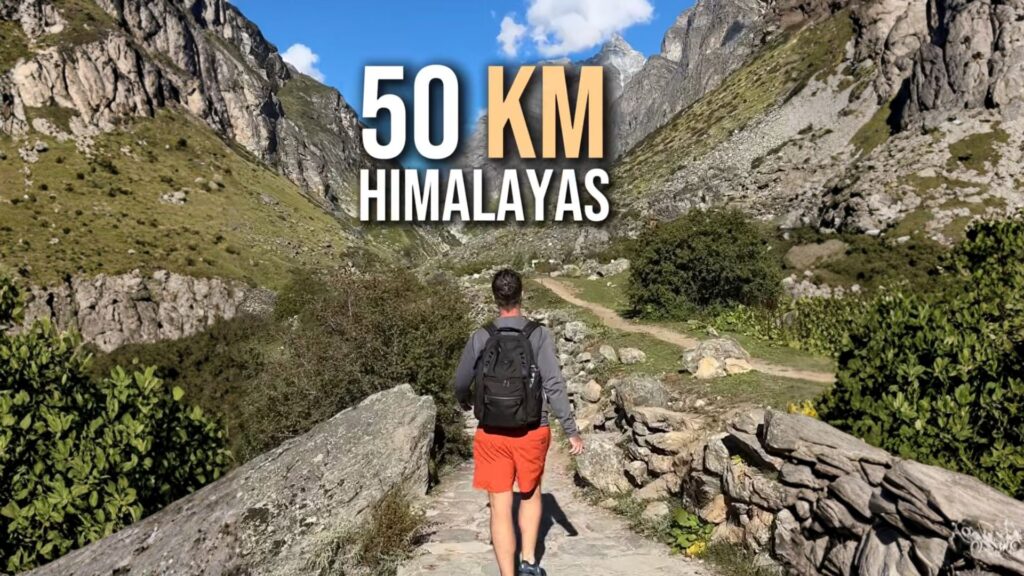 Yogi Aaron Hiking the Himalayas 50KM
